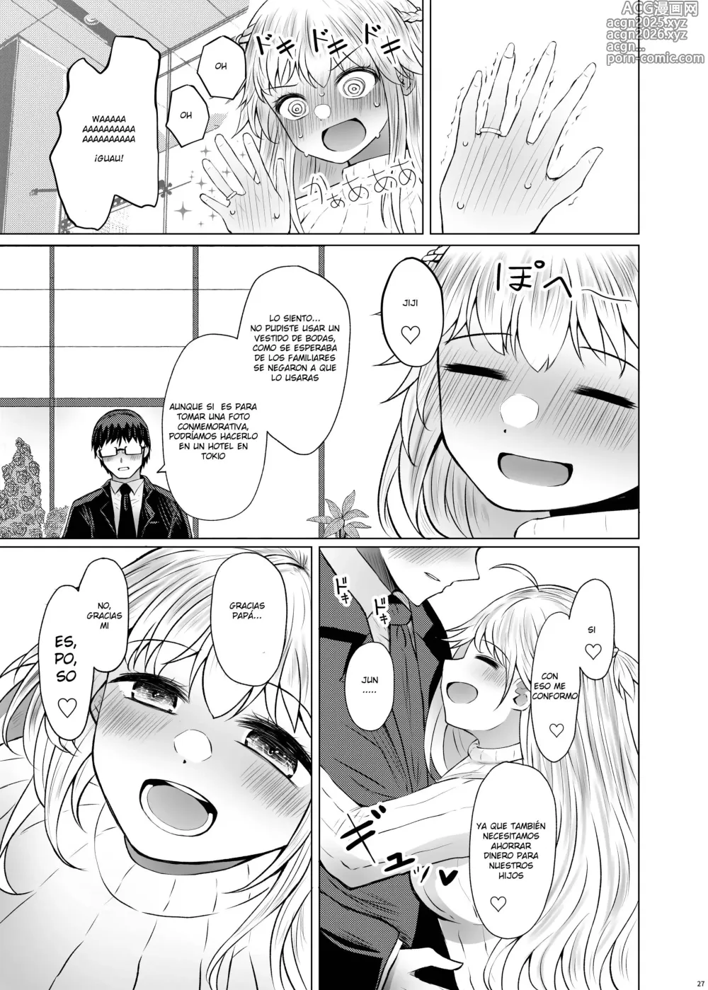 Page 27 of doujinshi Si No Hay Riesgo De Enfermedad Genética, Está Bien Tener Un Hijo Con Tu Padre Biológico♥