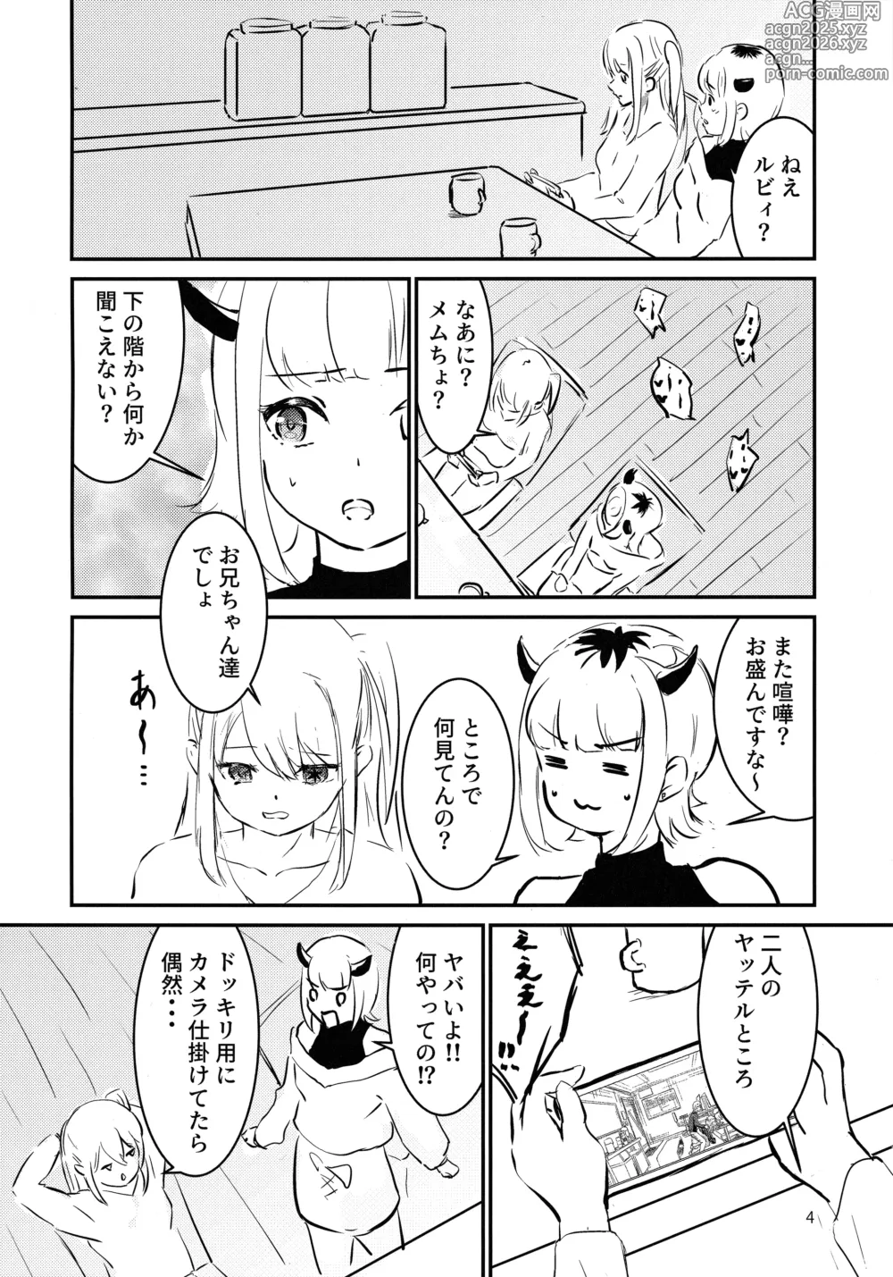 Page 3 of doujinshi BLUE or RED!?