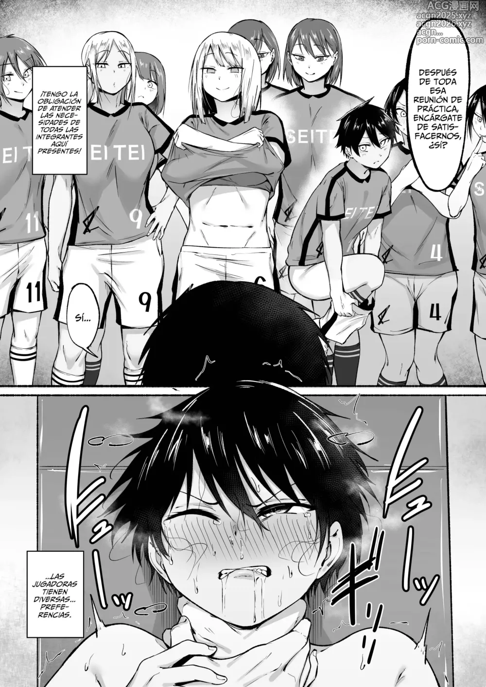 Page 25 of doujinshi La Vida Diaria Del Equipo Femenino Del Club De Fútbol De La Academia Seitei ~ Primera Parte♡