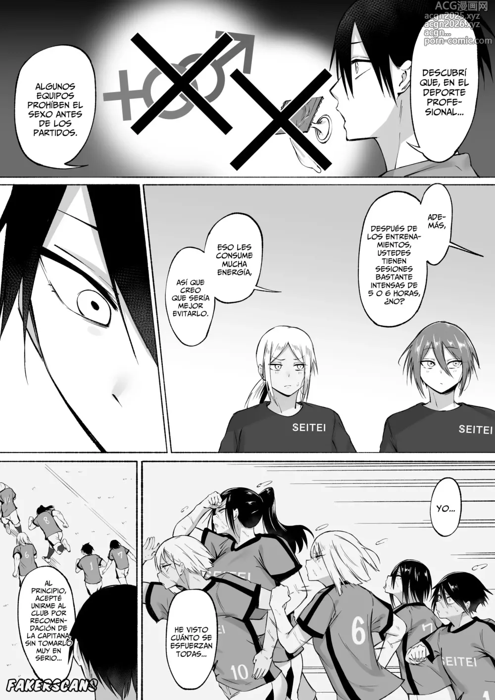 Page 85 of doujinshi La Vida Diaria Del Equipo Femenino Del Club De Fútbol De La Academia Seitei ~ Primera Parte♡