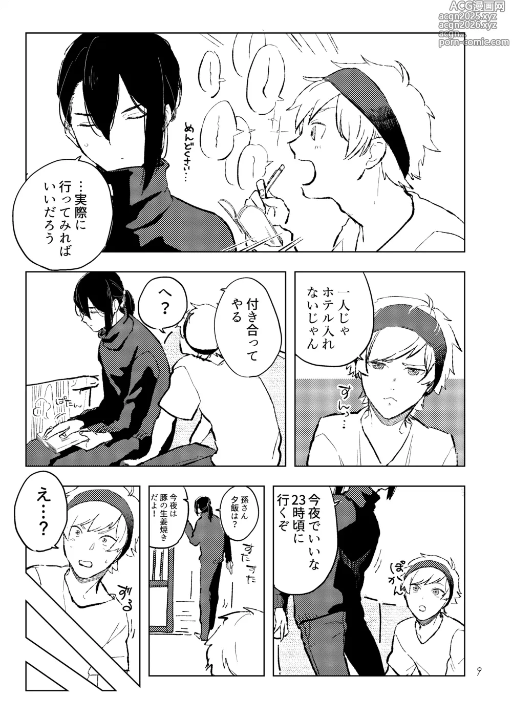 Page 8 of doujinshi room