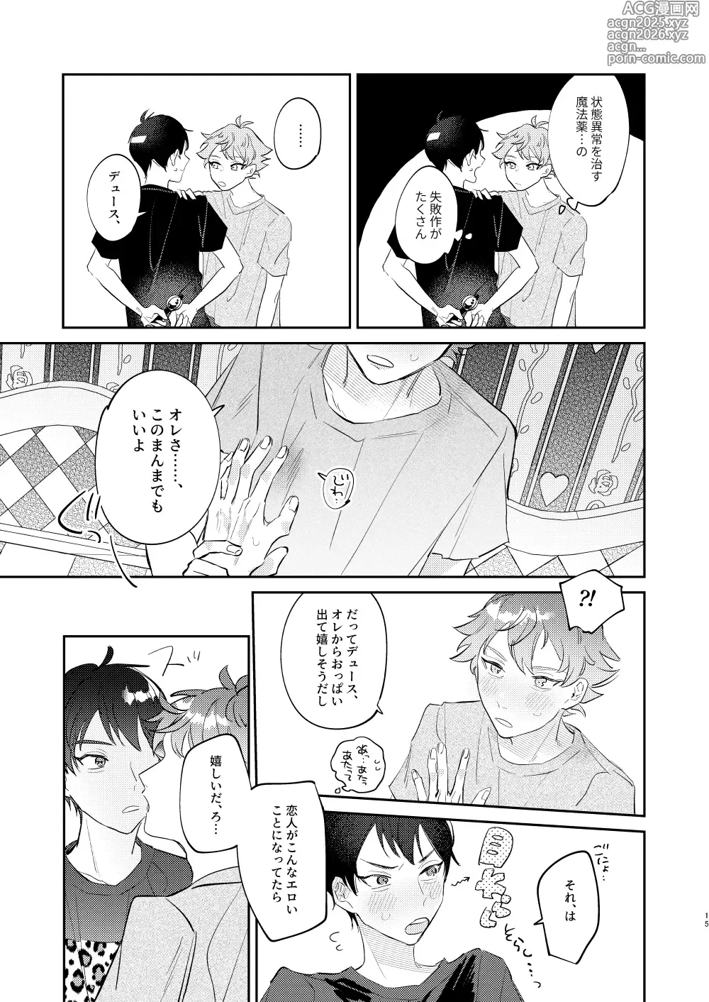 Page 14 of doujinshi Aces sweet milk