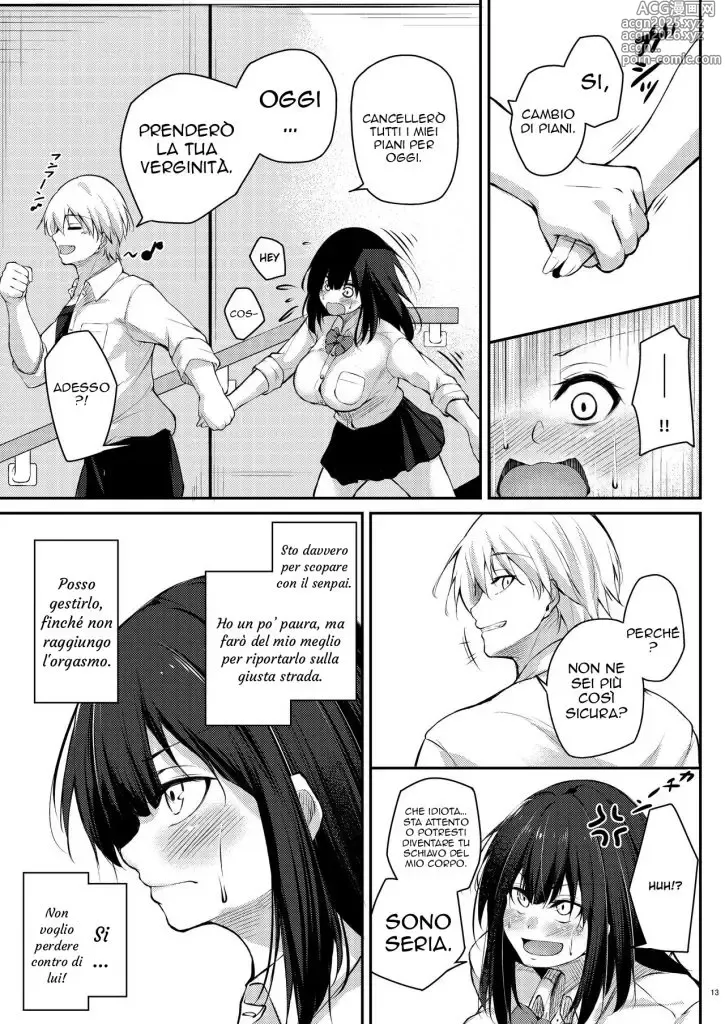 Page 11 of doujinshi La Ragazza del Comitato Studentesco