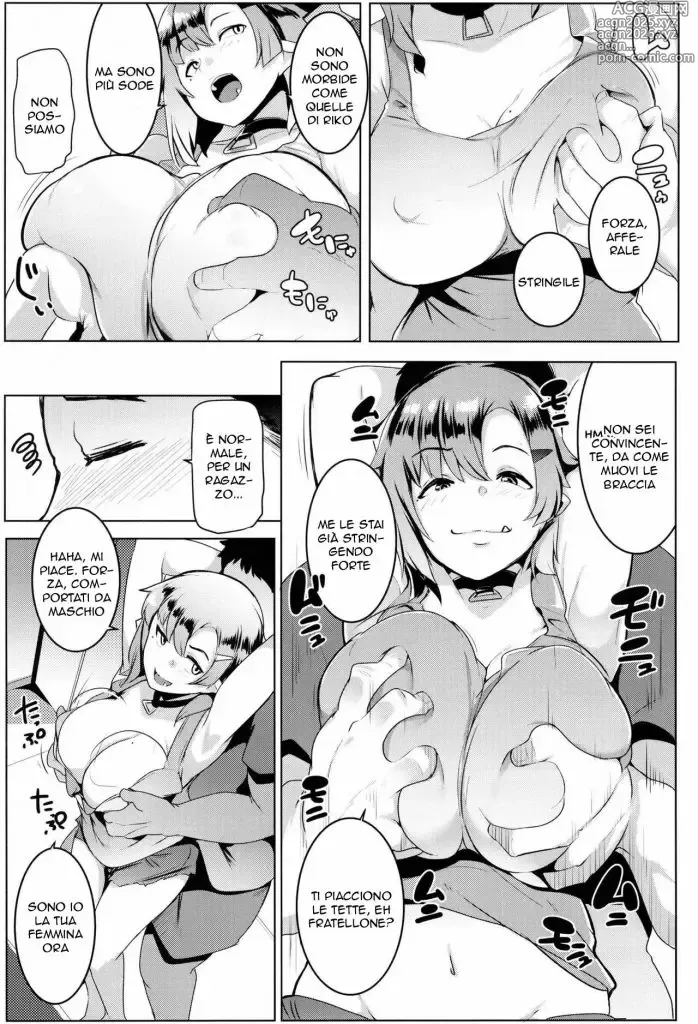 Page 13 of doujinshi La mia Sorellina è un Orco 2