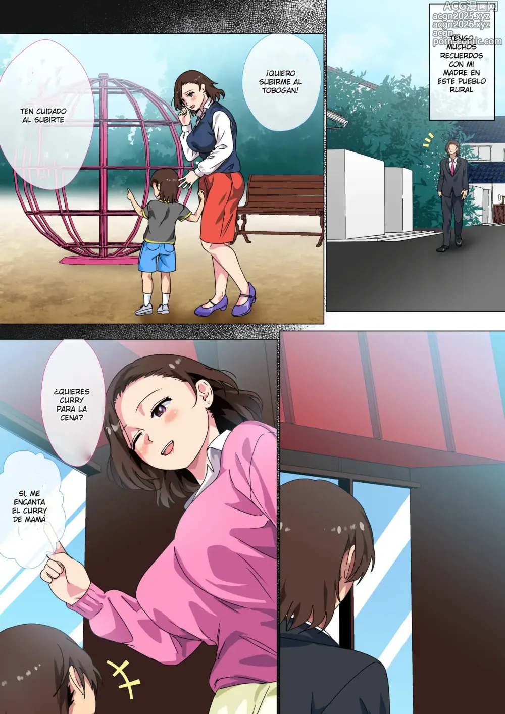 Page 4 of doujinshi En Este Pueblo Hay Un Ritual Donde La Madre Ayuda A Perder La Virginidad A Su Hijo Al Cumplir La Mayoría de Edad