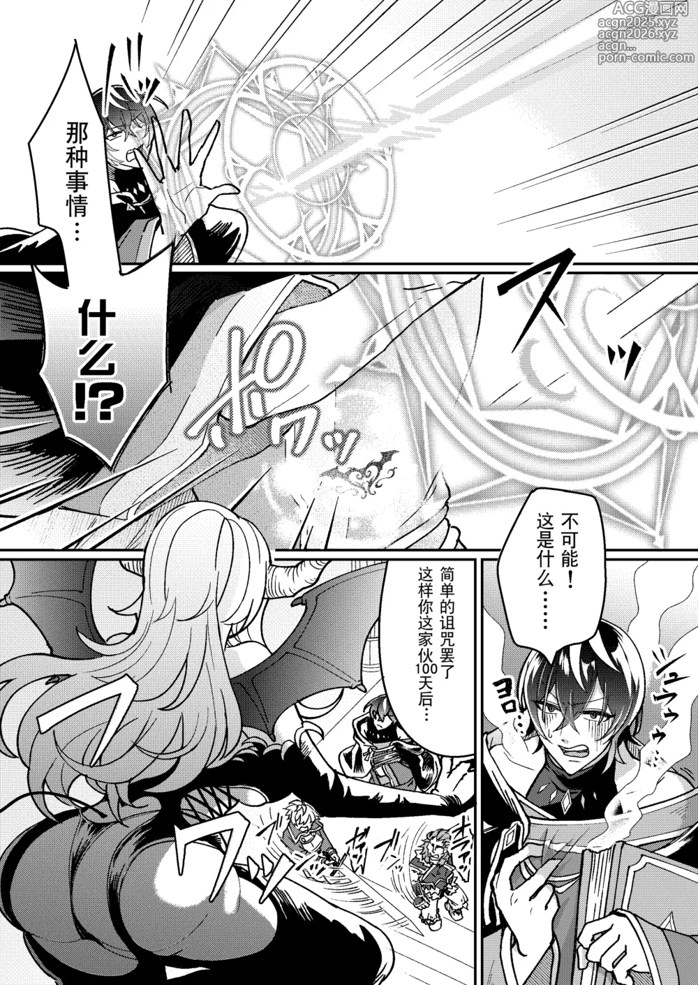 Page 8 of doujinshi 将在100天后变成出色母狗的魔法使