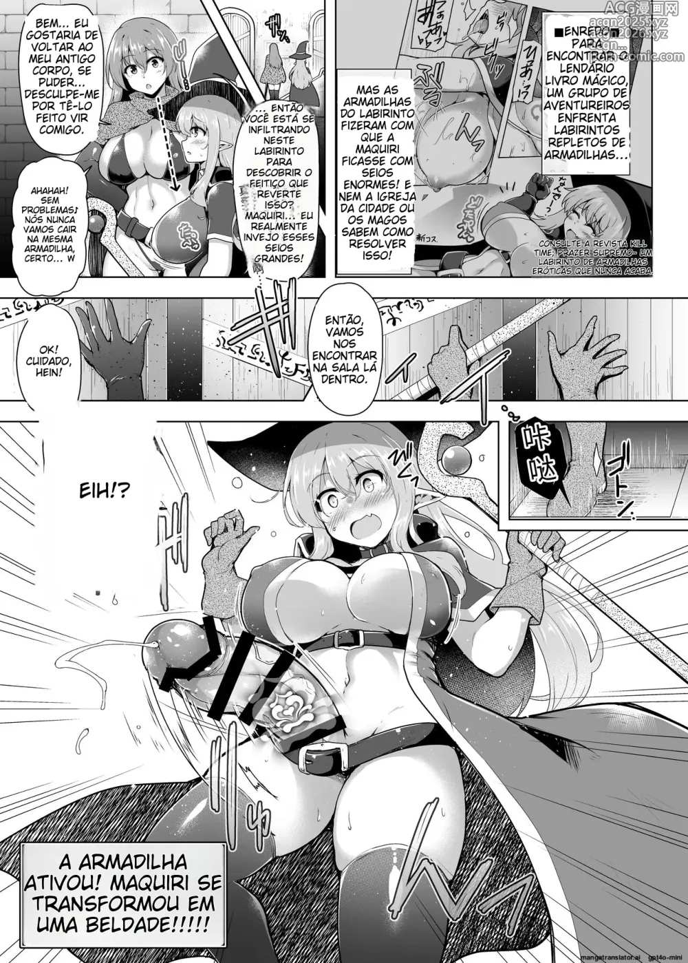 Page 4 of doujinshi Saihou no Ero Trap Dungeon