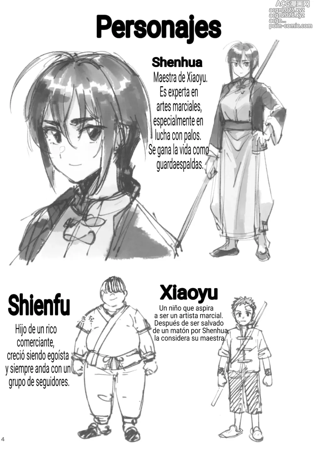 Page 4 of doujinshi Boku no Shishou ga Kanemochi no Ijimekko ni NTRreta Hanashi