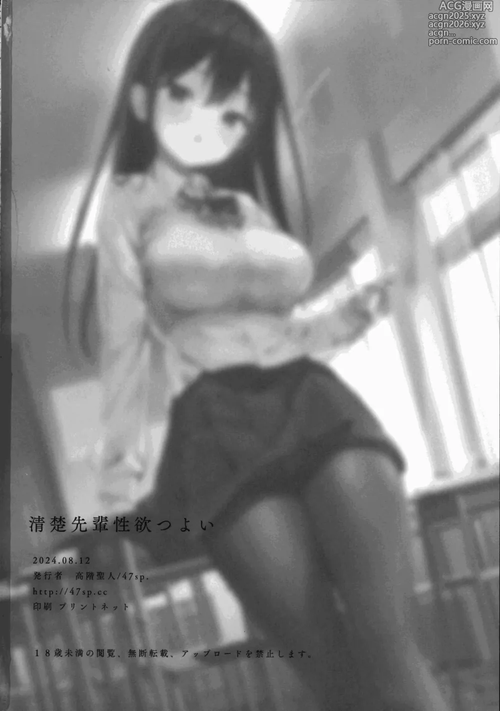 Page 37 of doujinshi 성욕 강한 청초 선배
