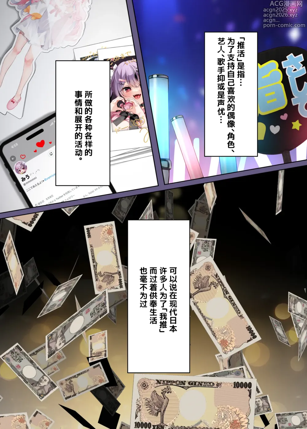 Page 2 of doujinshi Oshikatsu 2