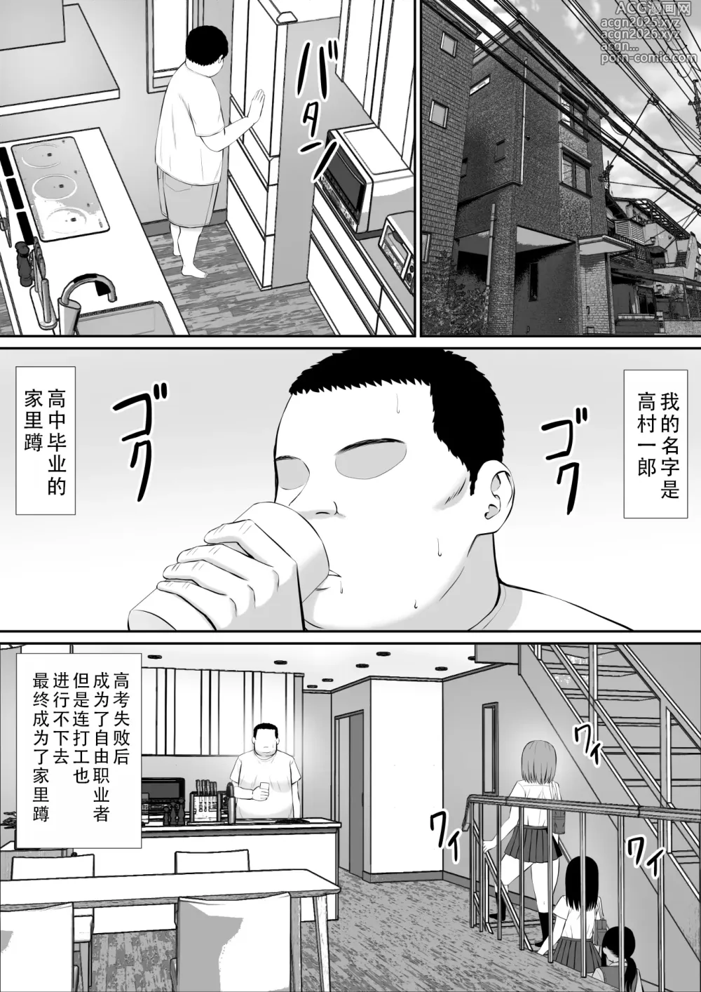 Page 3 of doujinshi 家里蹲死宅被妹妹的朋友单方面地牵着走