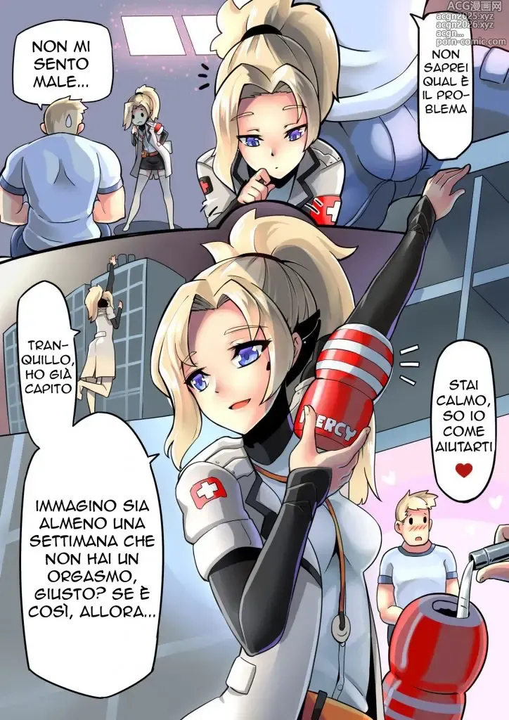 Page 2 of doujinshi La Terapia di Mercy