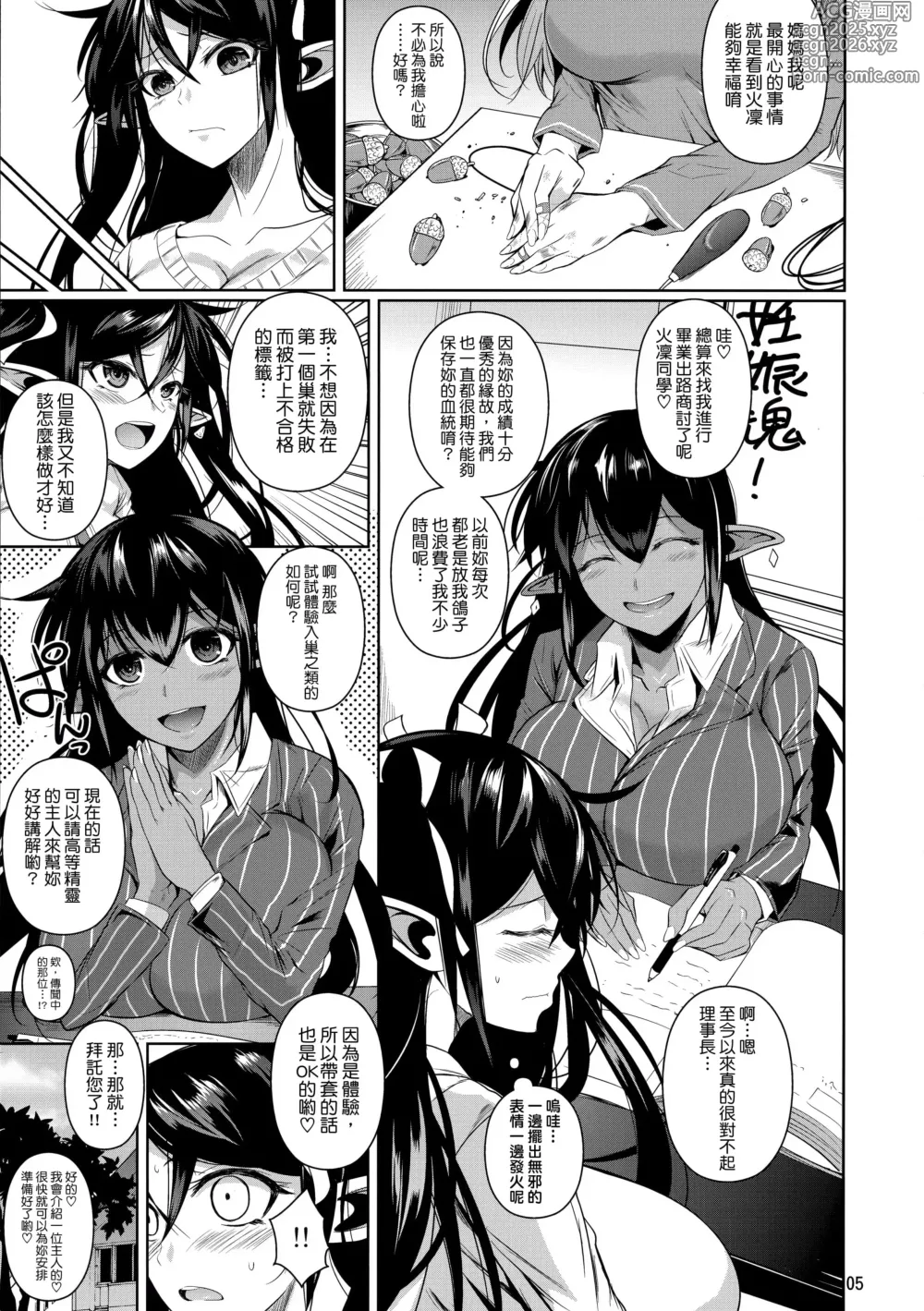 Page 135 of doujinshi 【フエタキシ】 高等精灵中学 1-5