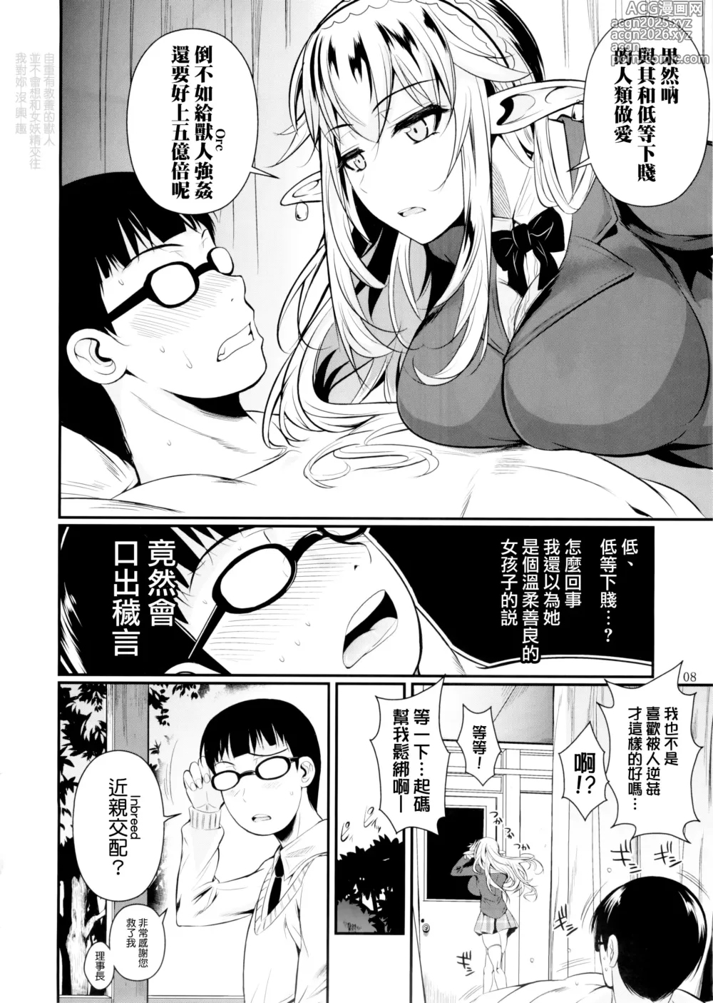 Page 9 of doujinshi 【フエタキシ】 高等精灵中学 1-5