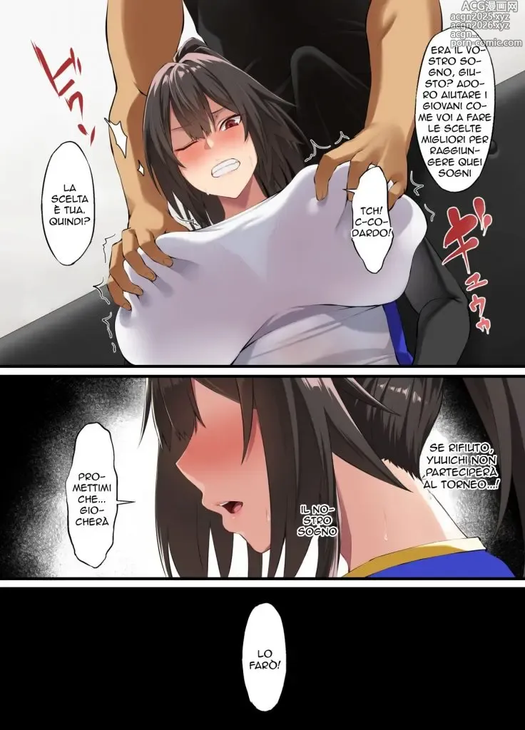 Page 10 of doujinshi Sacrifici per un Gran Sogno