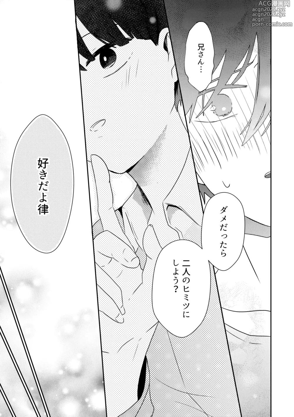 Page 38 of doujinshi Tatoeba Sore wa Bokutachi no