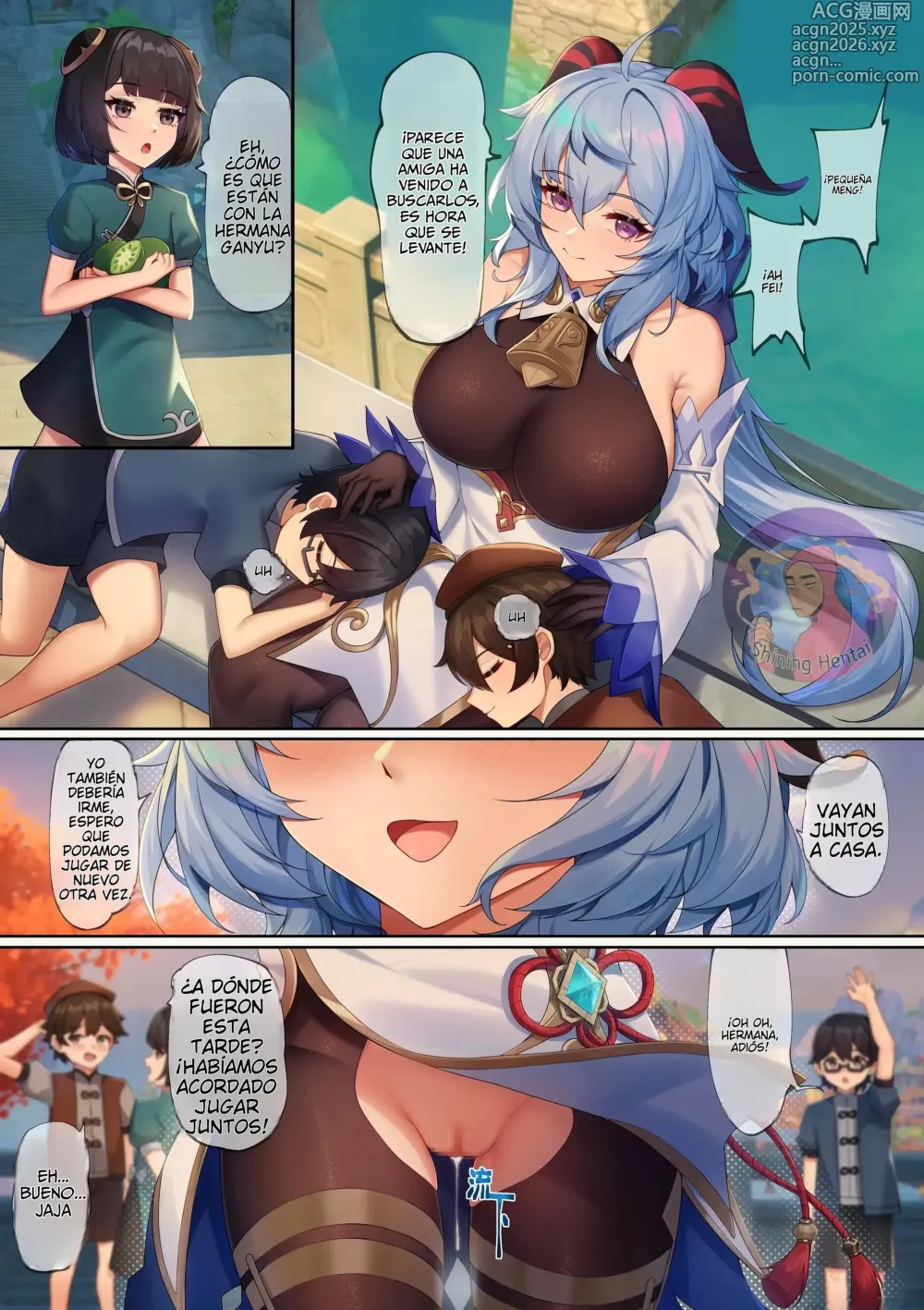 Page 16 of doujinshi Ganyus Afternoon