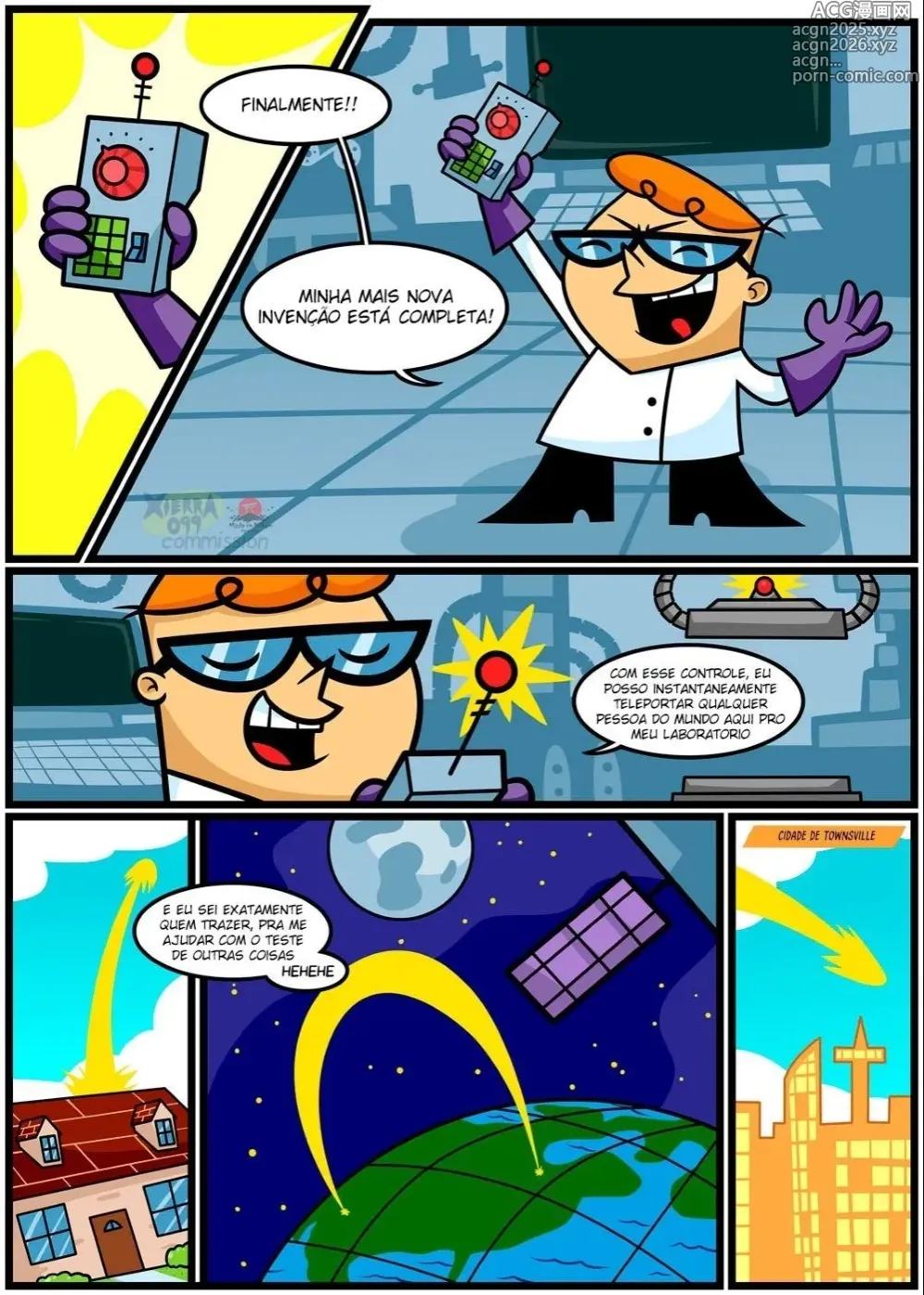 Page 2 of doujinshi Dexter girls