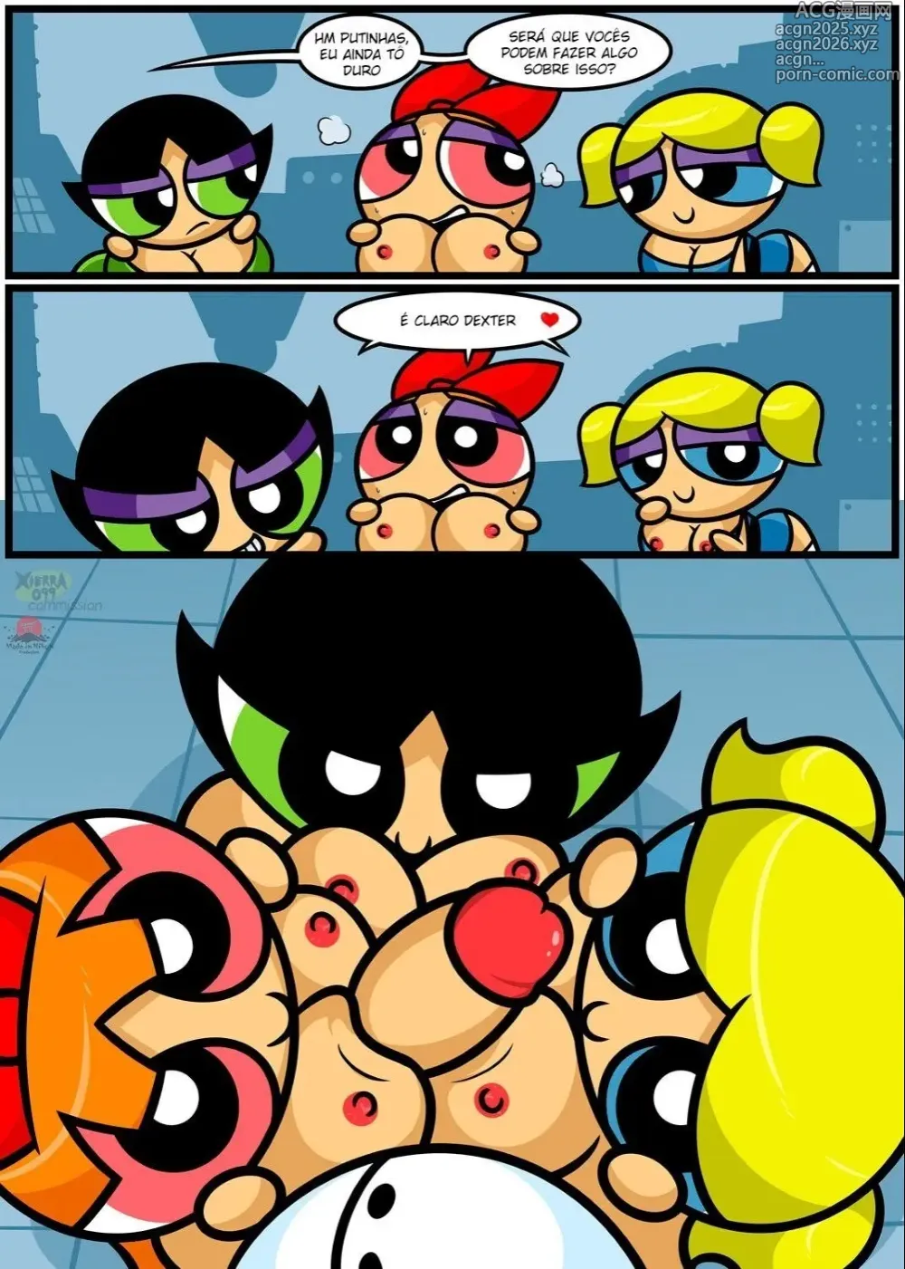 Page 14 of doujinshi Dexter girls