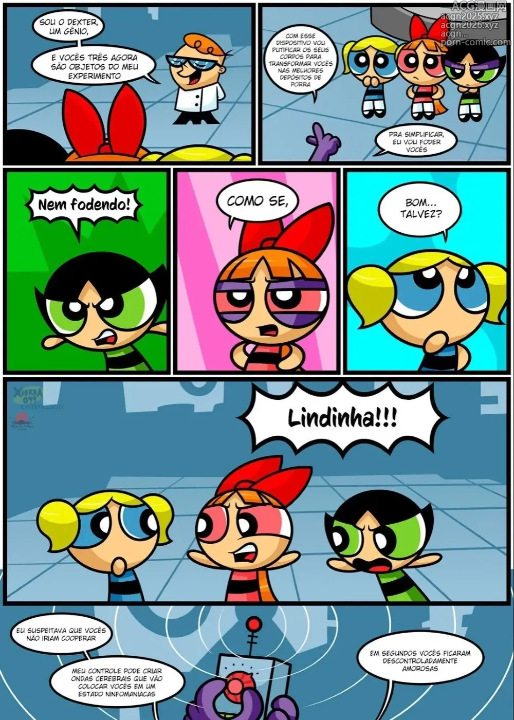 Page 4 of doujinshi Dexter girls