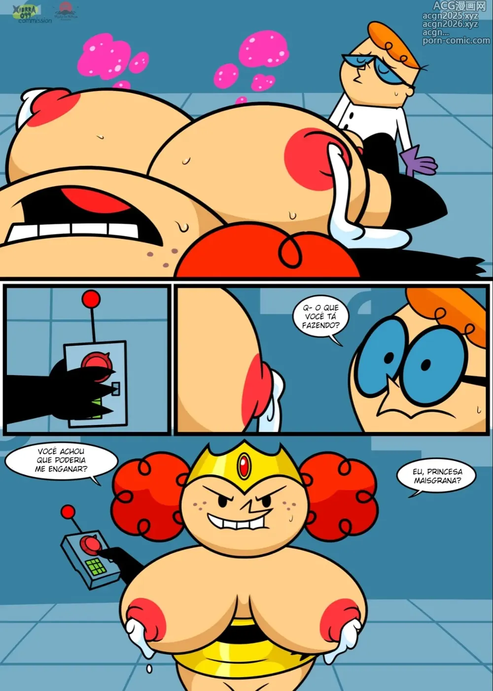 Page 32 of doujinshi Dexter girls