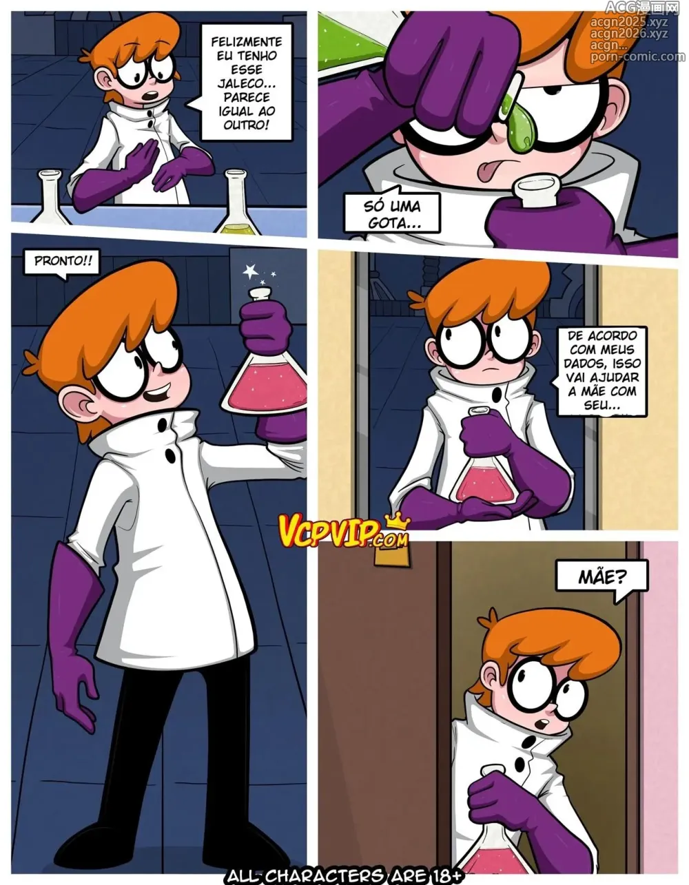 Page 50 of doujinshi Dexter girls