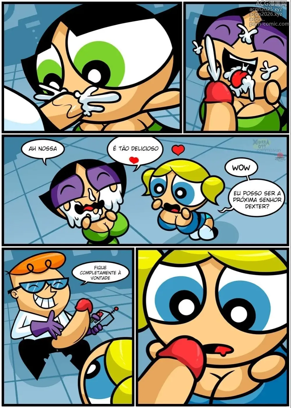 Page 9 of doujinshi Dexter girls