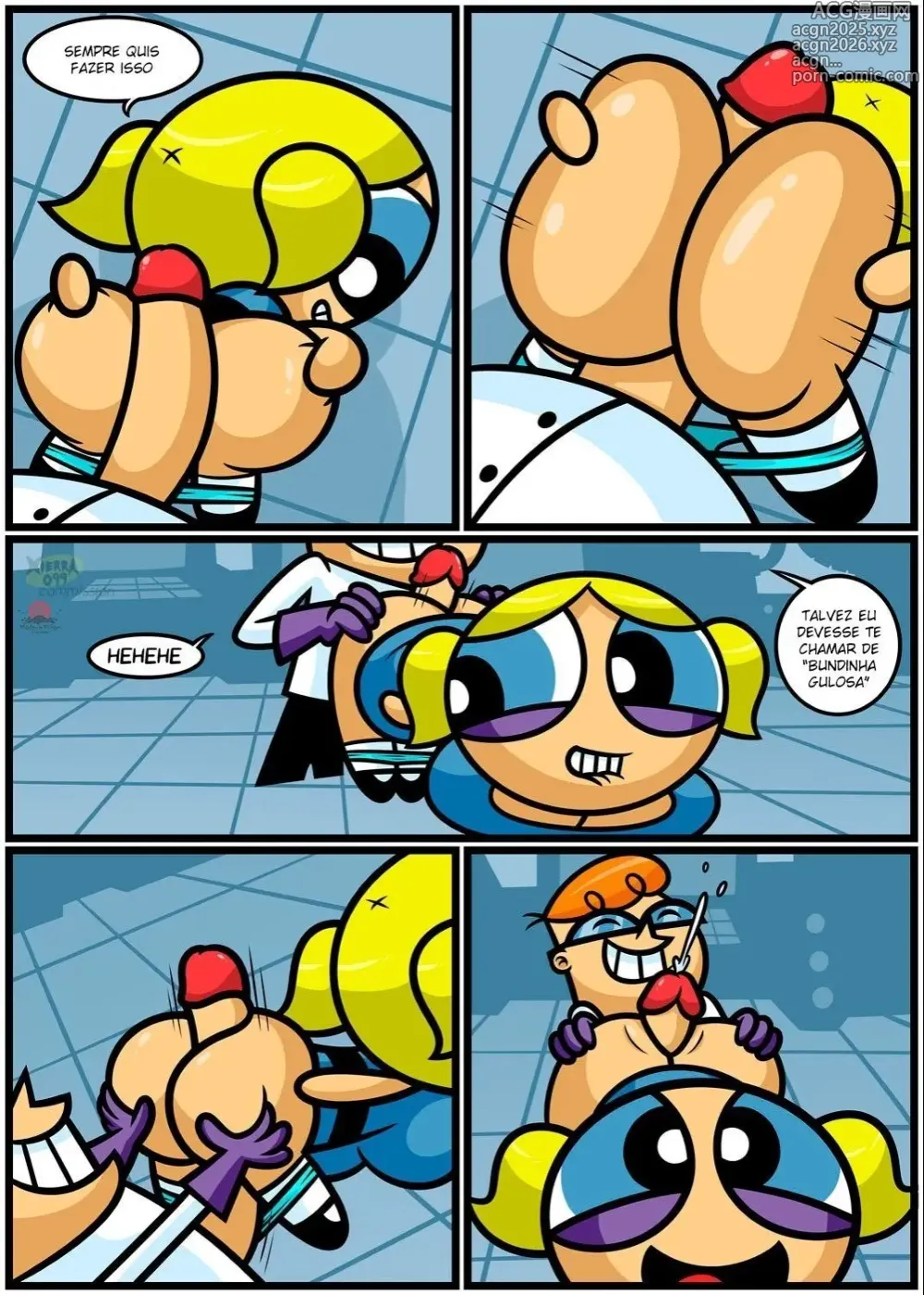 Page 10 of doujinshi Dexter girls