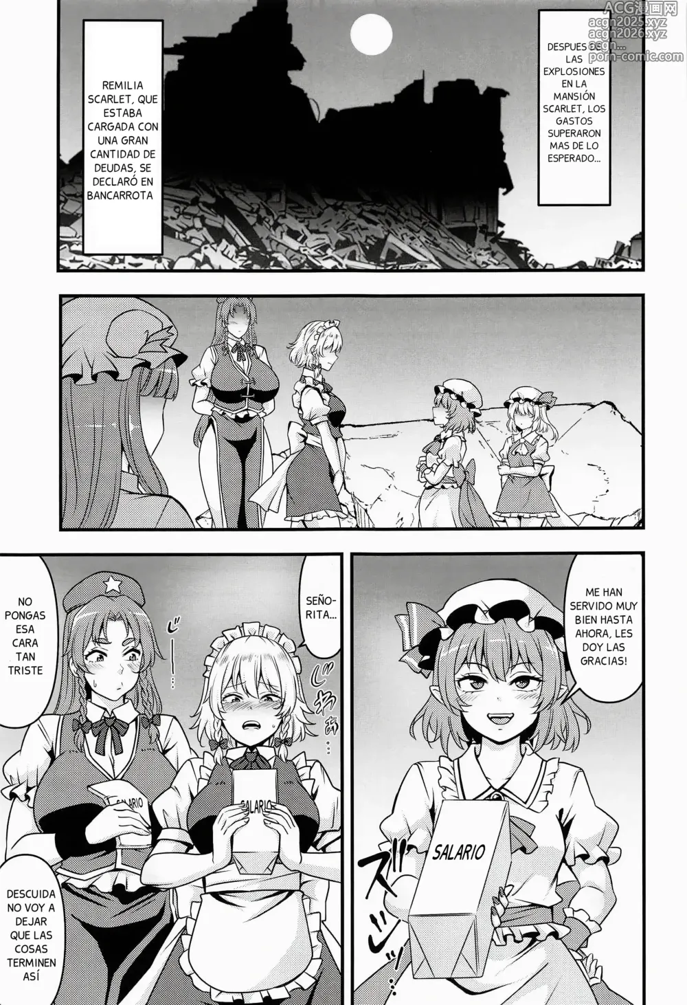 Page 2 of doujinshi Remilia Ojou-sama no DeliHeal-jou Debut