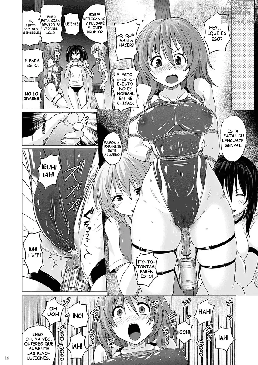 Page 13 of doujinshi Muchi Muchi Pinch Kyouei Mizugi