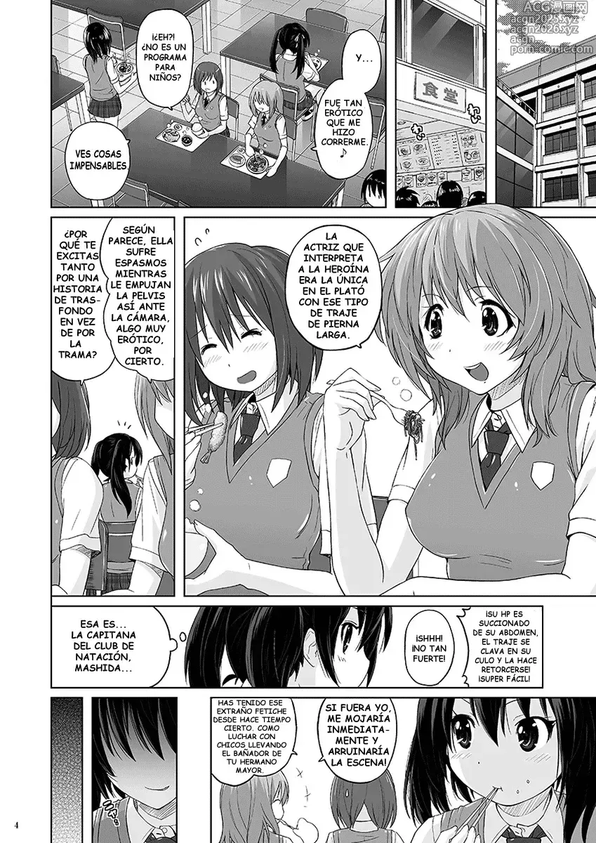 Page 3 of doujinshi Muchi Muchi Pinch Kyouei Mizugi