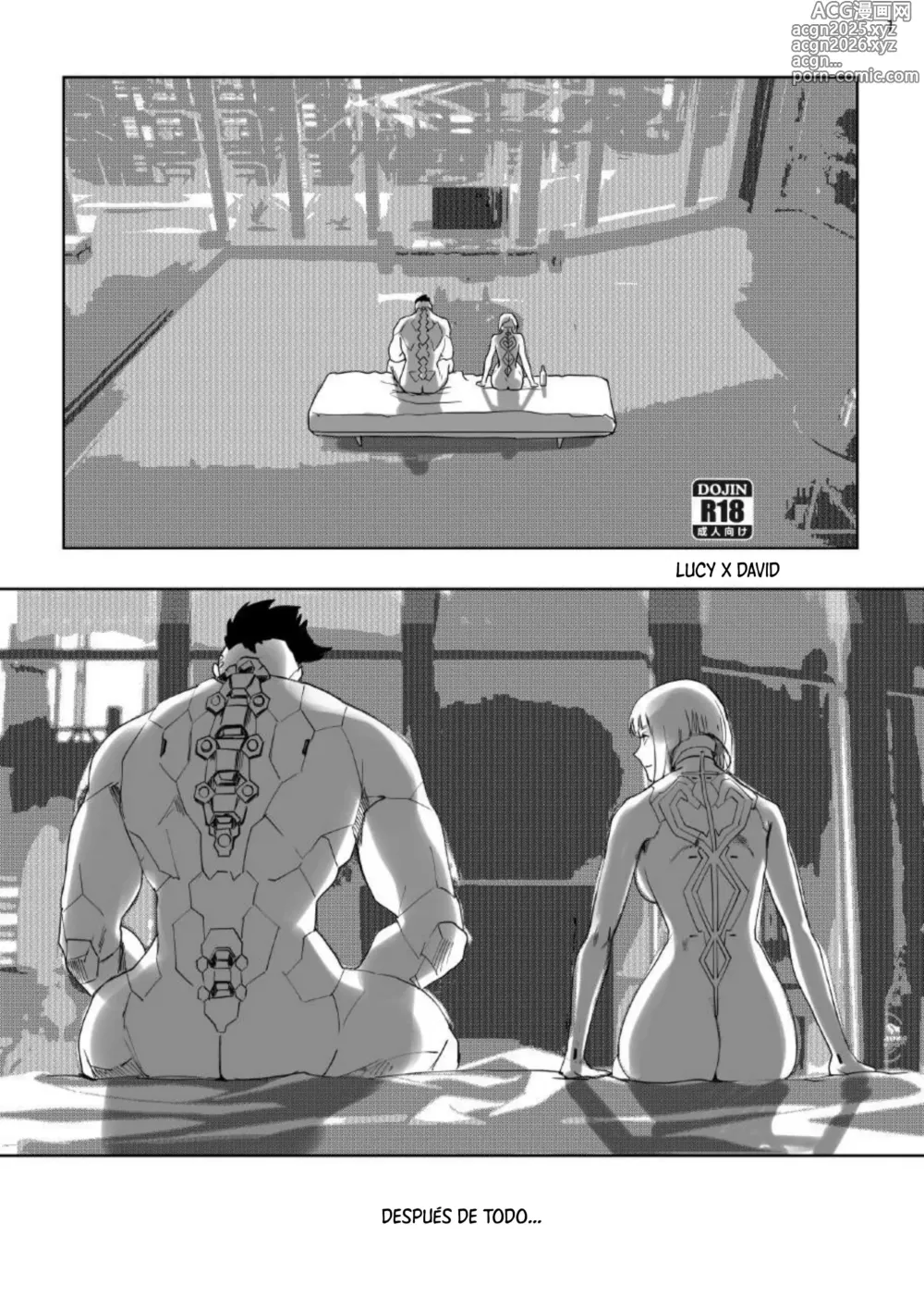 Page 2 of doujinshi Lucy x David (uncensored)