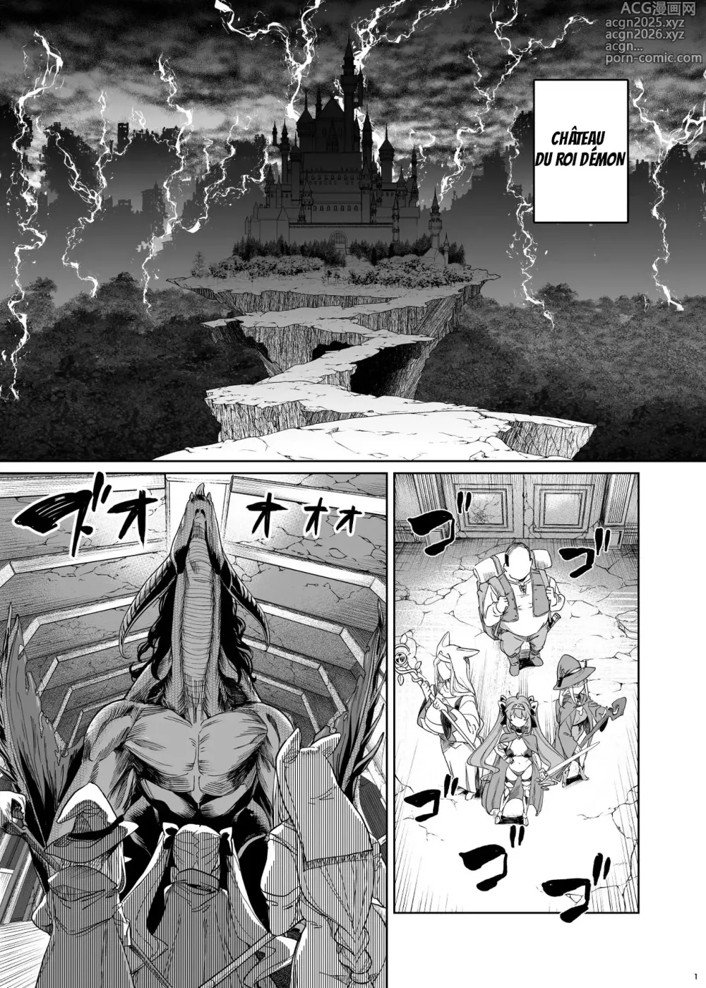Page 2 of doujinshi Isekai Wakarase Oji-san Yuusha Ryoujoku Hen