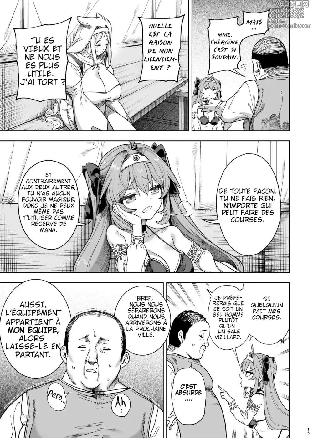 Page 14 of doujinshi Isekai Wakarase Oji-san Yuusha Ryoujoku Hen