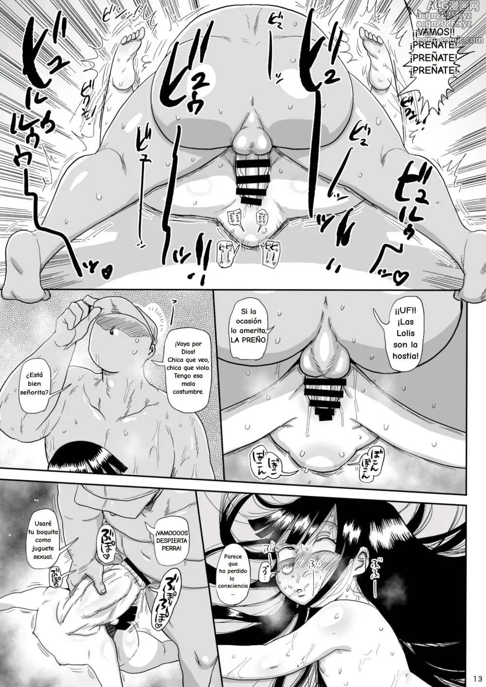 Page 12 of doujinshi Satoko to Rika to