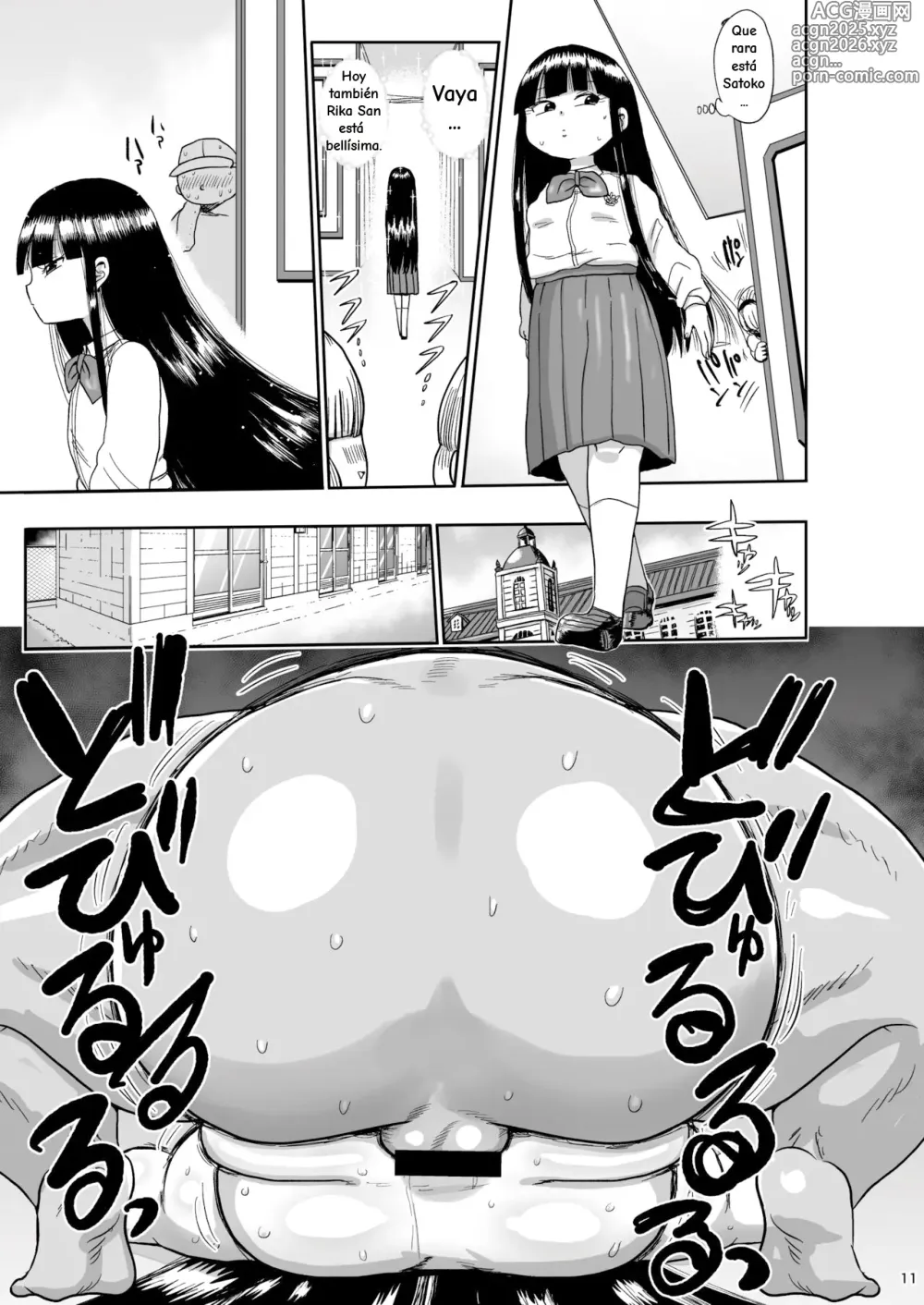 Page 10 of doujinshi Satoko to Rika to