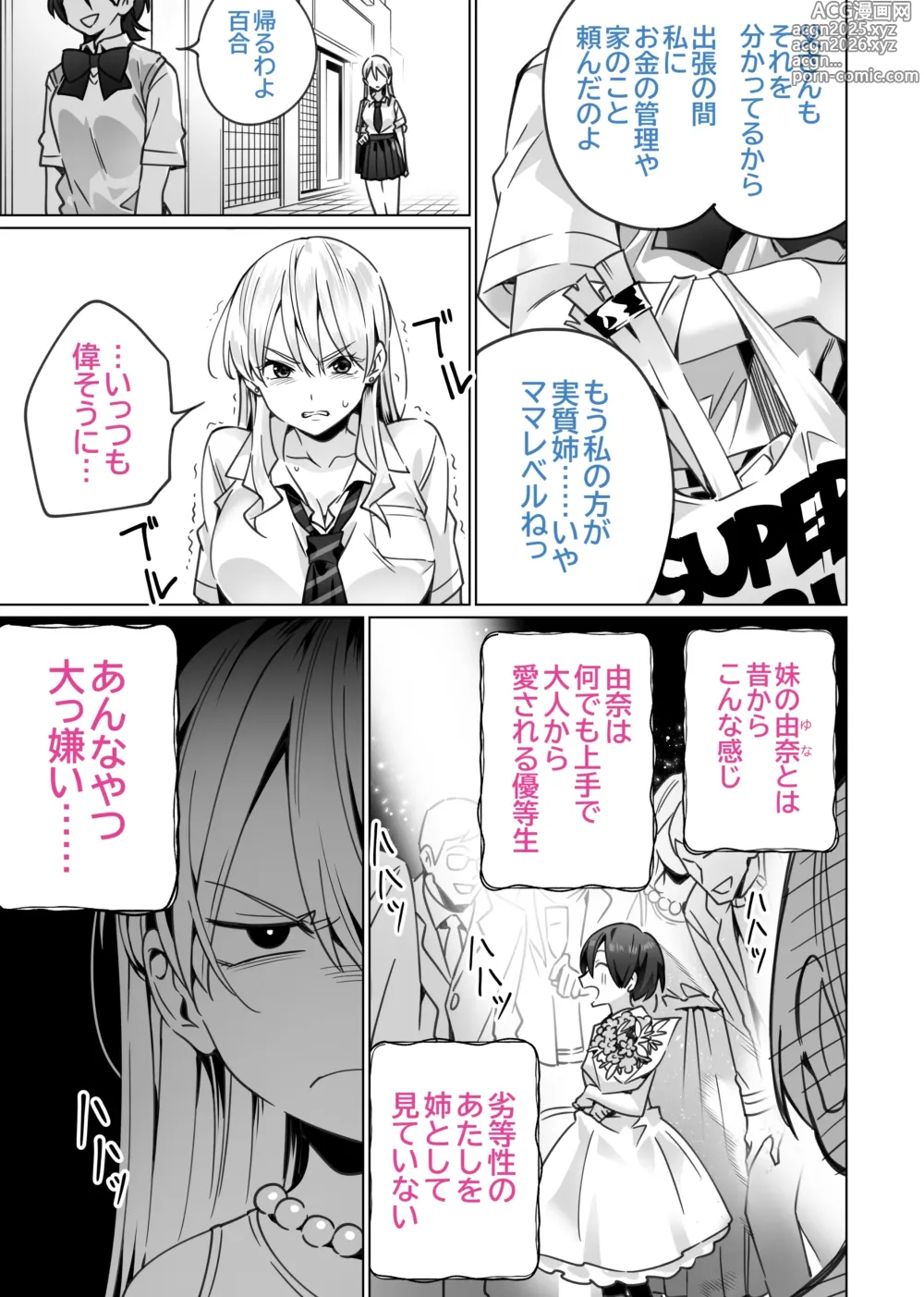 Page 7 of doujinshi Saimin Haitatsu Nichiroku ~Shimai wa Nakayoshi Mama ni Naru~ (decensored)