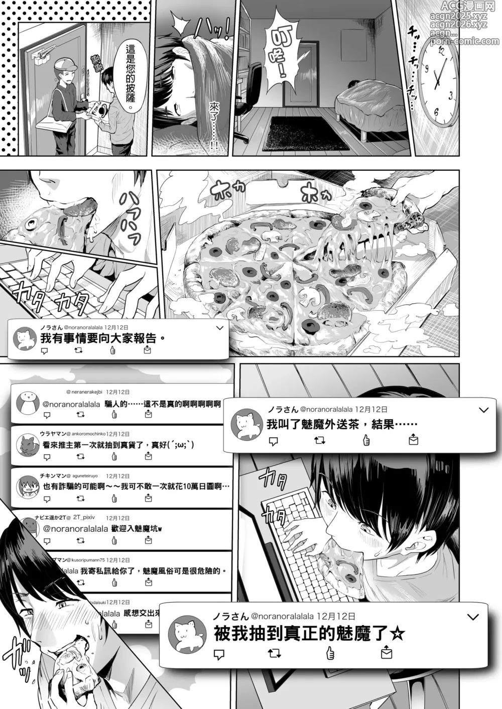 Page 3 of doujinshi 【2T】 外卖员与魅魔 1~3
