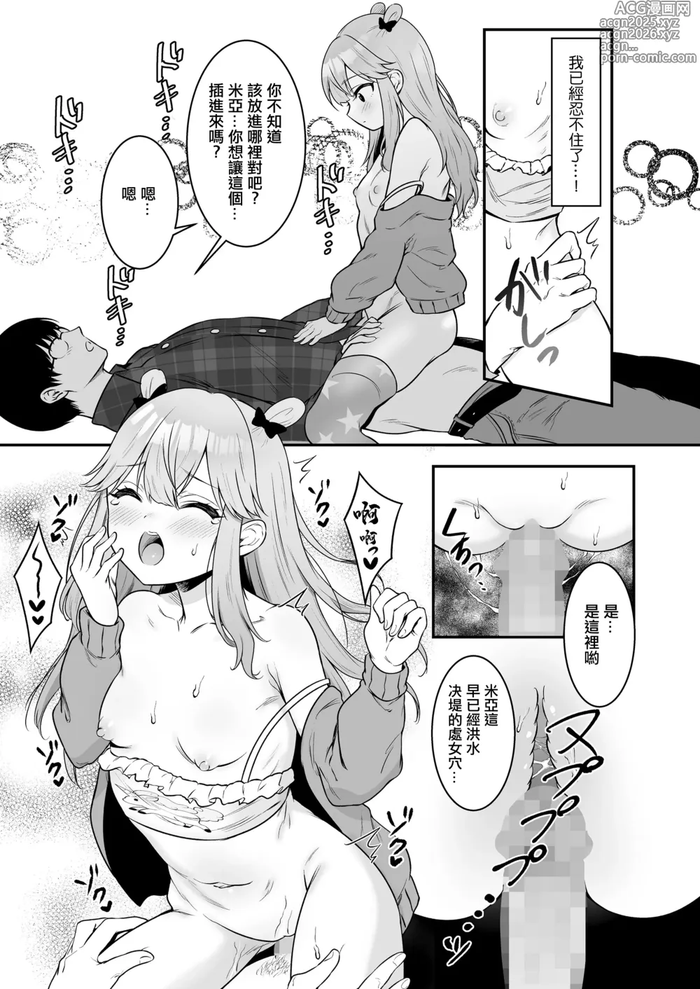 Page 11 of manga Mian no Gal Challenge