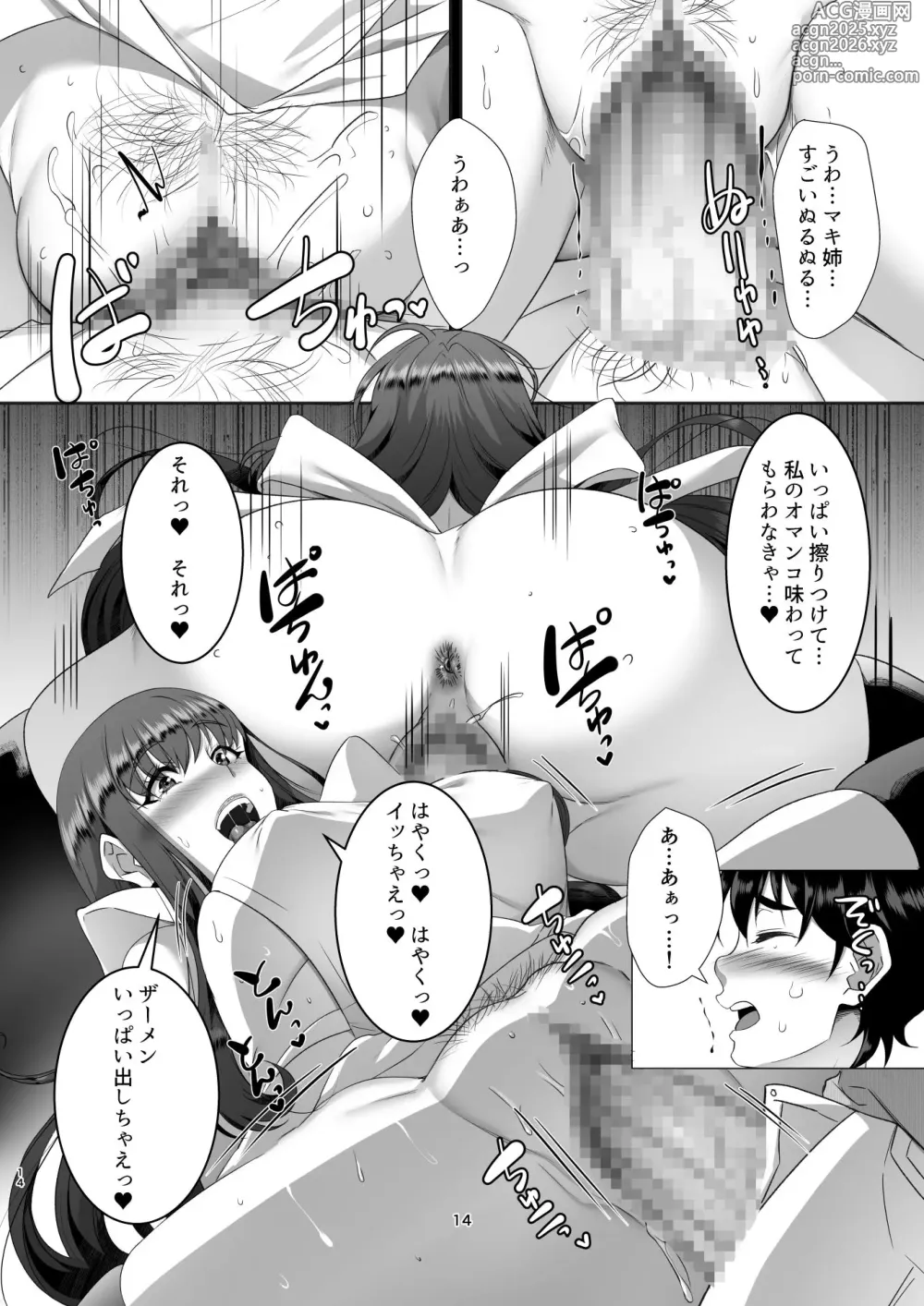 Page 14 of doujinshi Sei Yariman Sisters Pakopako Nikki 6R