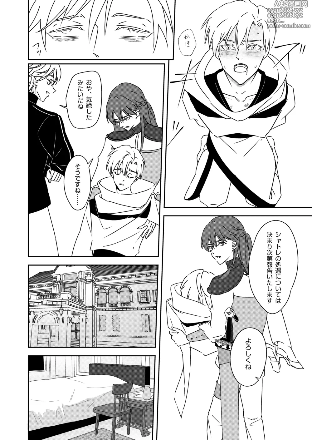 Page 22 of doujinshi 勘違い転生者シャトレと本物の男主人公