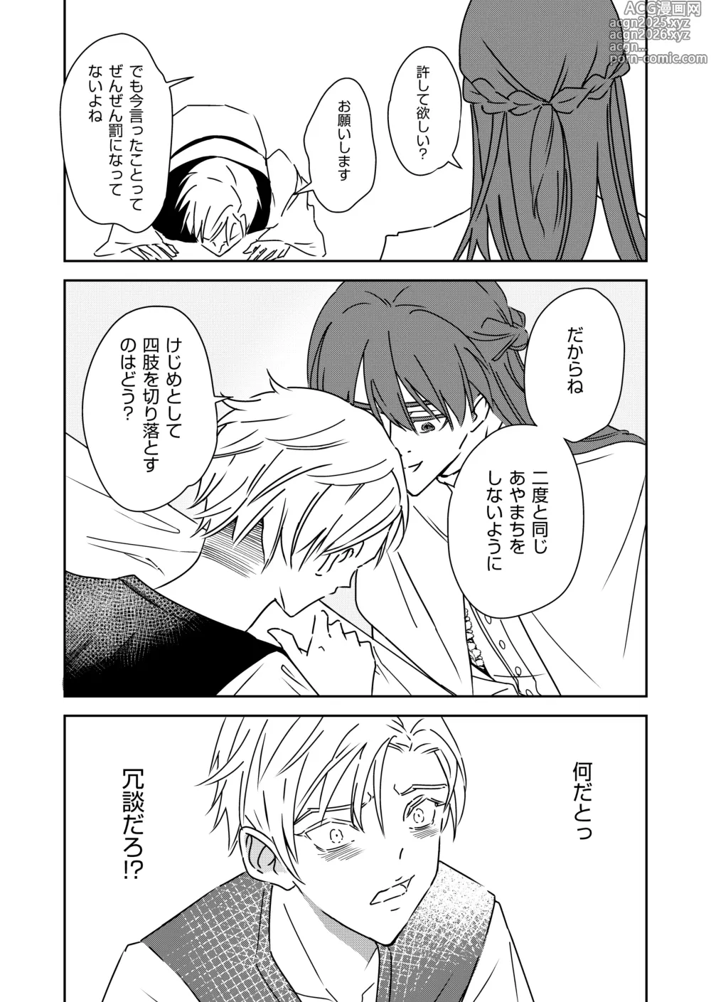 Page 28 of doujinshi 勘違い転生者シャトレと本物の男主人公