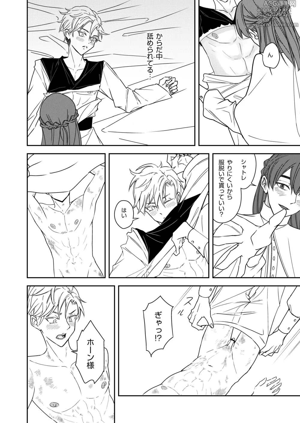 Page 36 of doujinshi 勘違い転生者シャトレと本物の男主人公