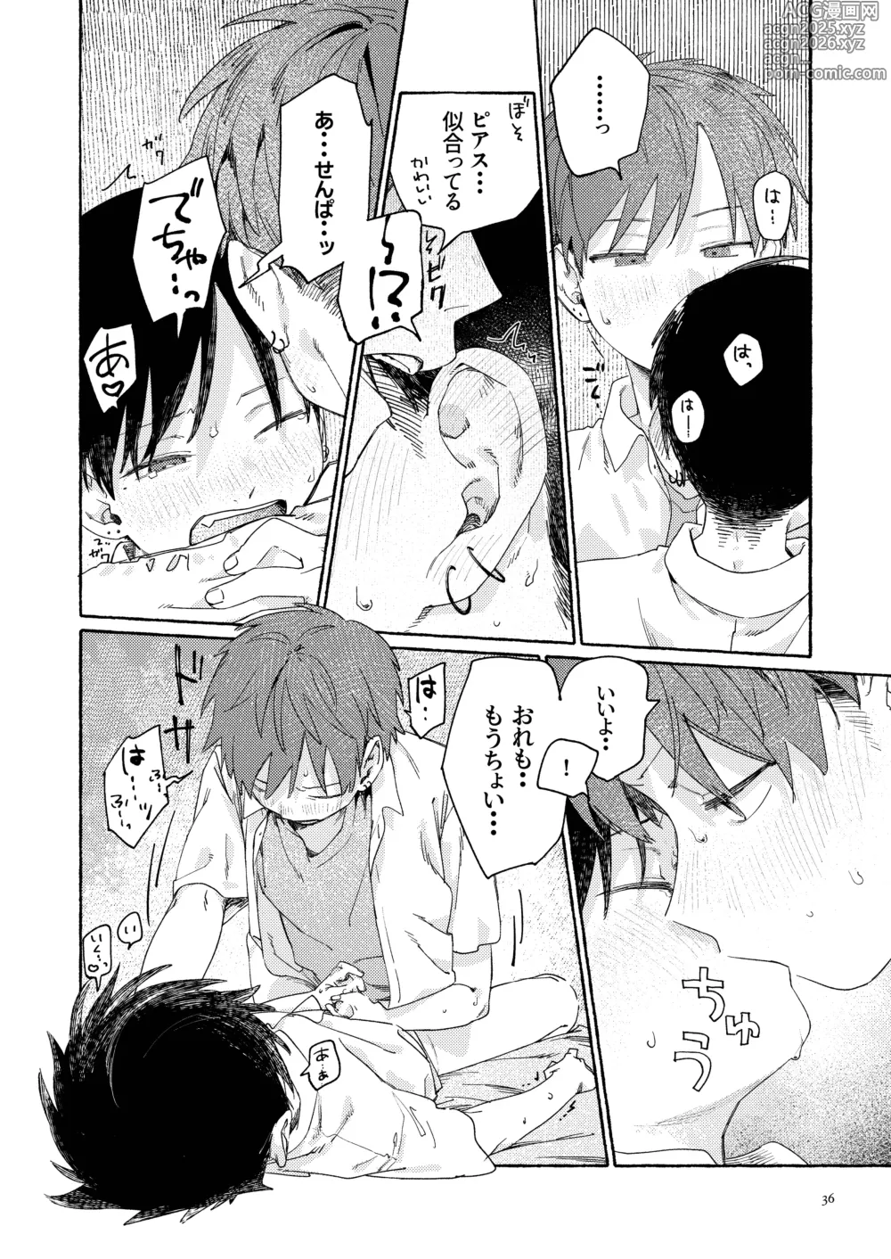 Page 38 of doujinshi Nantou Backyard