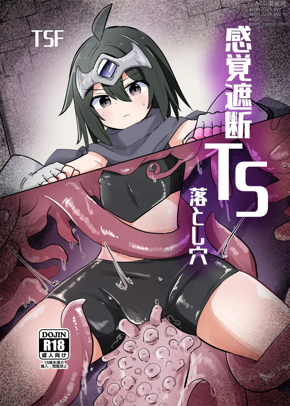 Page 1 of doujinshi Kankaku Shadan TS Otoshiana