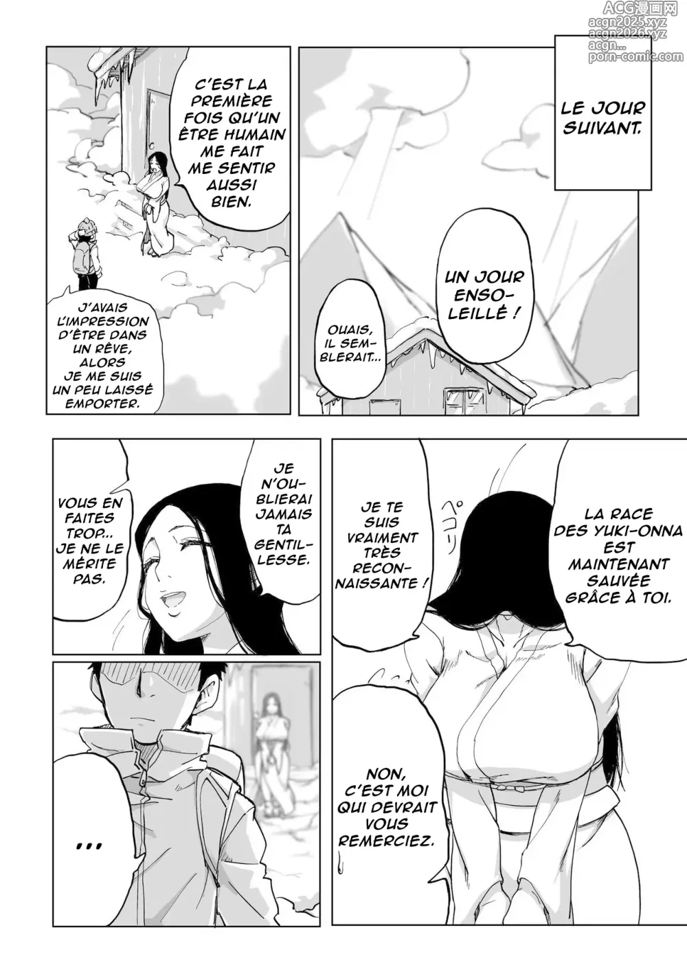 Page 33 of doujinshi Femme des neiges en danger d'extinction