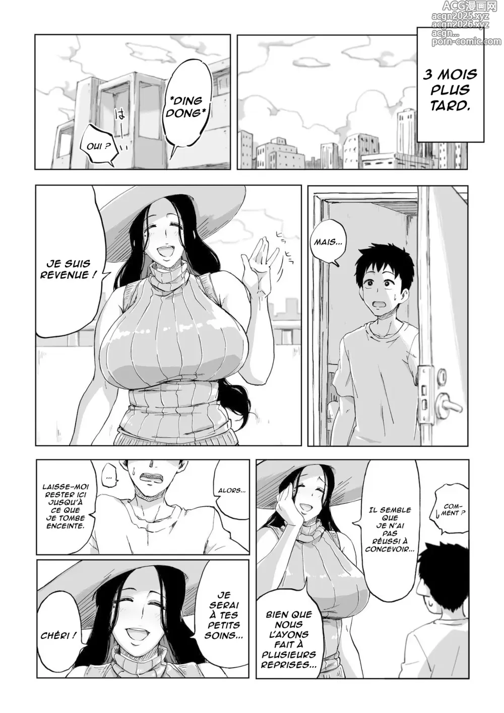 Page 35 of doujinshi Femme des neiges en danger d'extinction