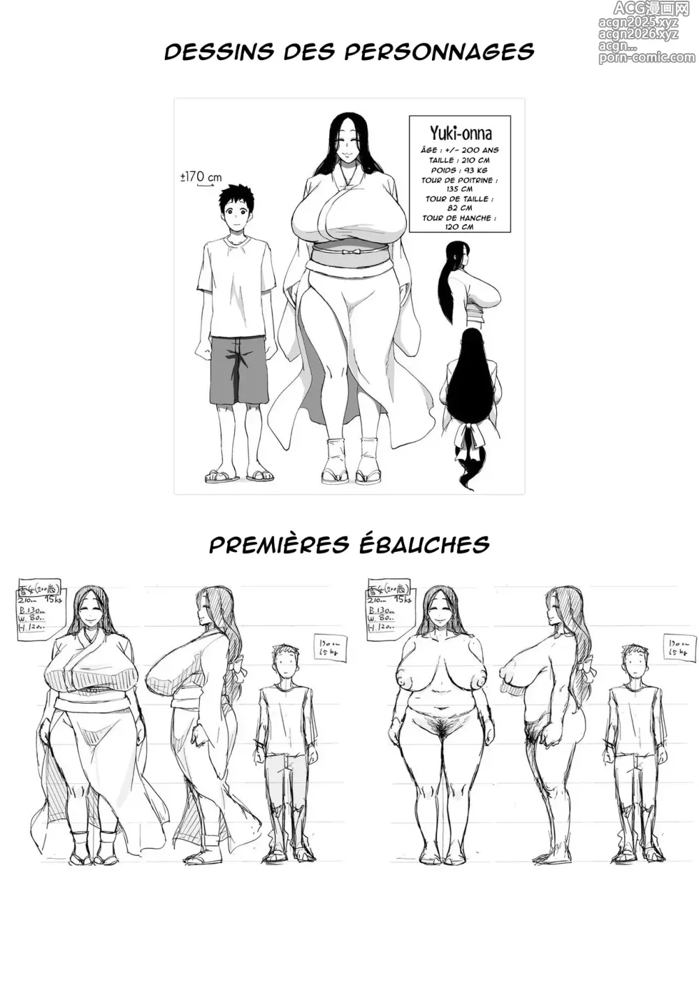 Page 38 of doujinshi Femme des neiges en danger d'extinction