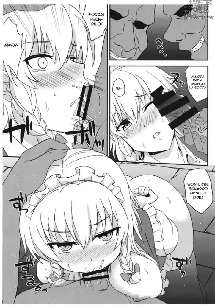 Page 6 of doujinshi Basta Prendere Ordini!