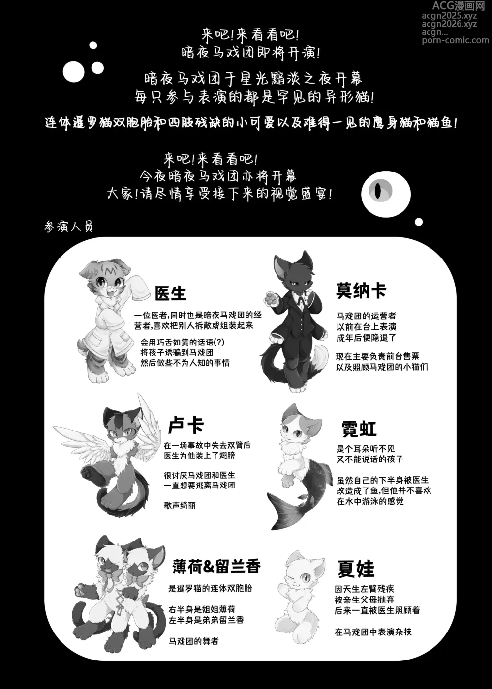 Page 4 of doujinshi 暗夜马戏团